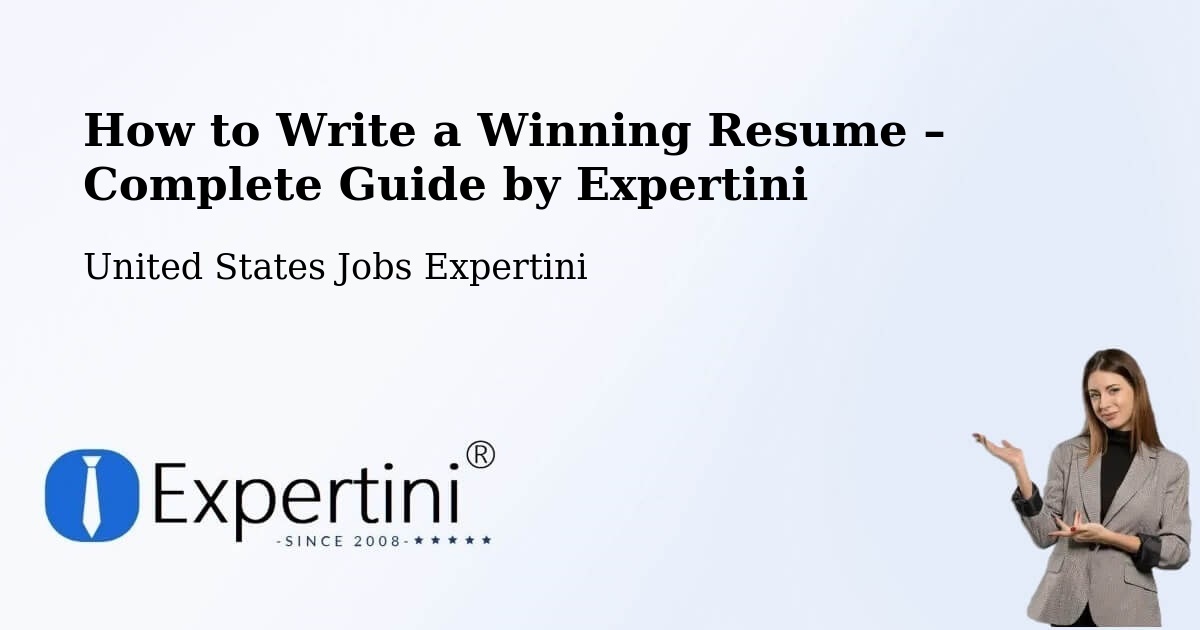 Resume Writing Guide for Job Seekers – Elizabeth - Elizabeth, United States Jobs Expertini